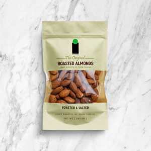 لــوز - محمص مملح ( 240 جرام )